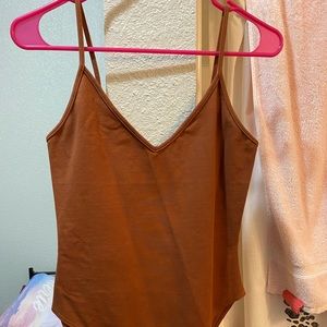 forever21 rust colored bodysuit